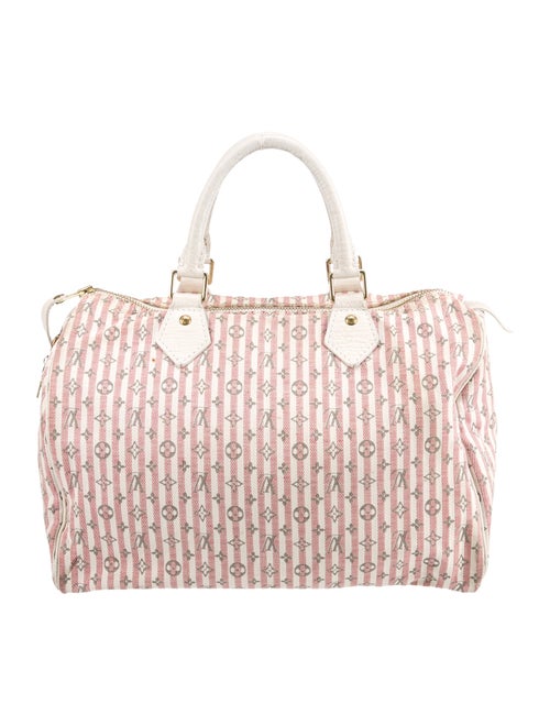 Louis Vuitton Monogram Mini Lin Speedy 30