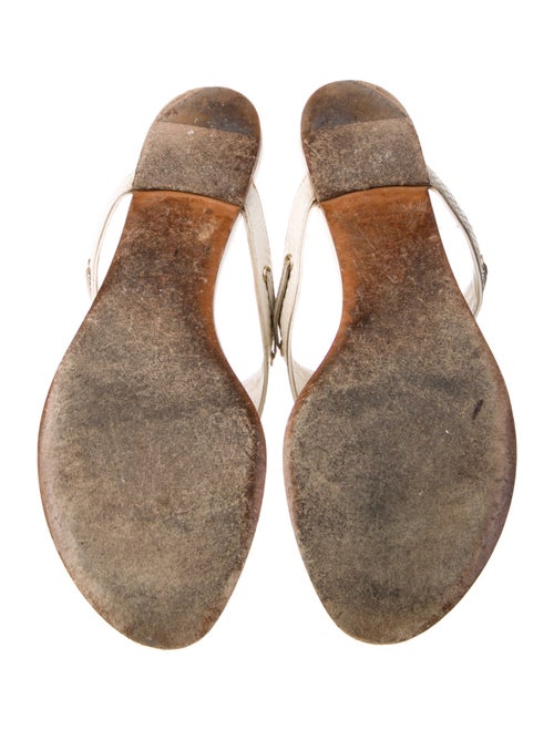 Louis Vuitton Leather Slides