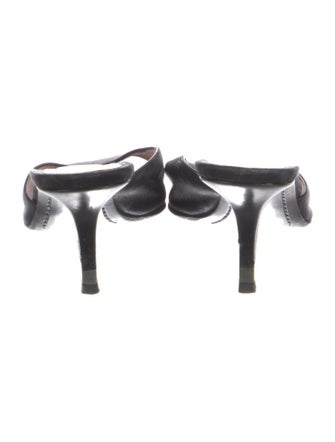 Louis Vuitton LV Monogram Satin Slides