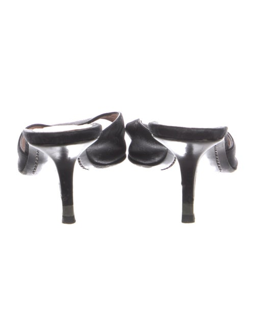 Louis Vuitton LV Monogram Satin Slides