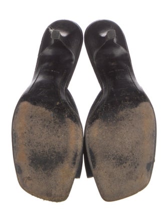 Louis Vuitton LV Monogram Satin Slides