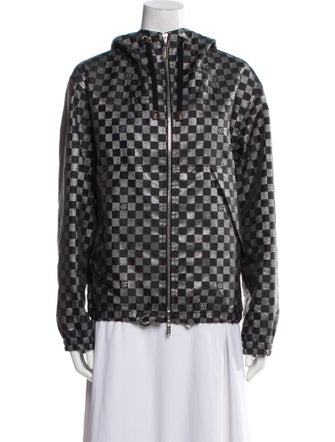 Louis Vuitton 2019 Damier Windbreaker Evening Jacket