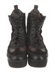 Louis Vuitton LV Monogram Suede Combat Boots