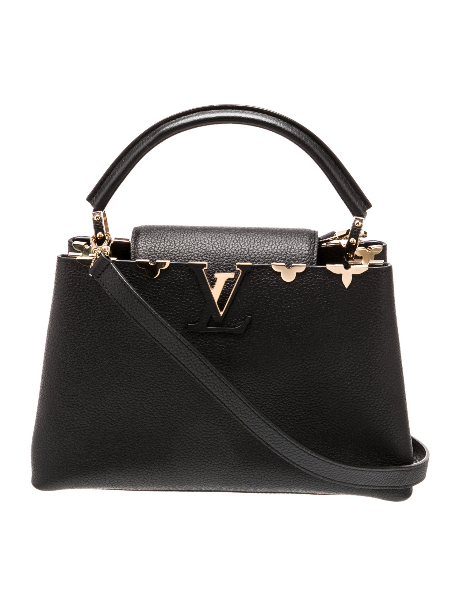 Louis Vuitton Taurillon Leather Capucines PM