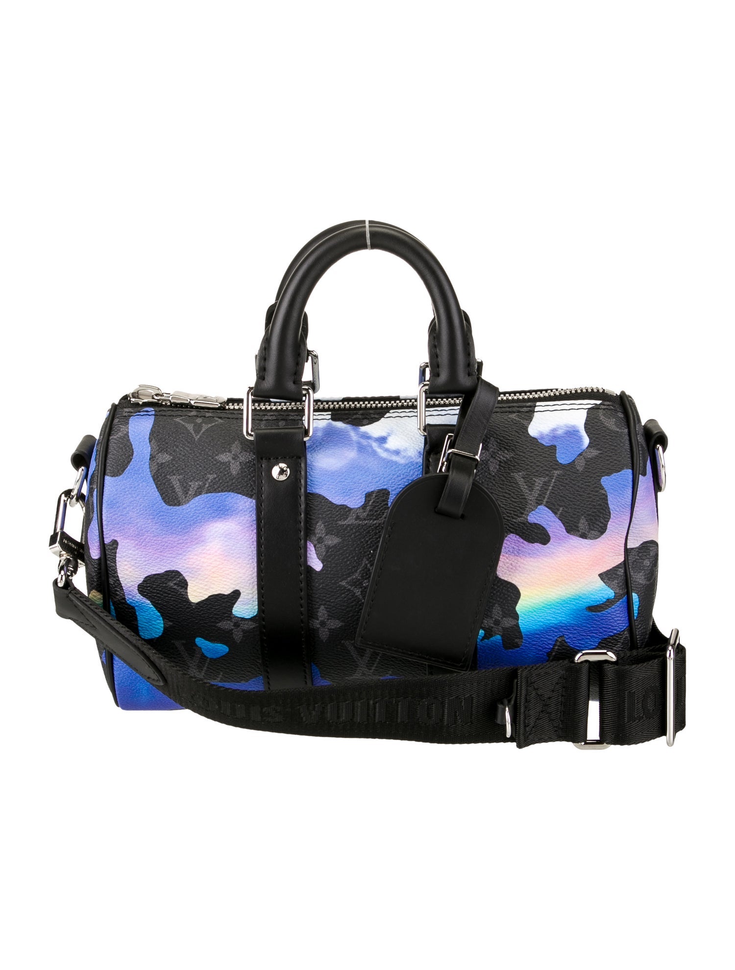 Louis Vuitton Monogram Eclipse Speedy Bandouliere