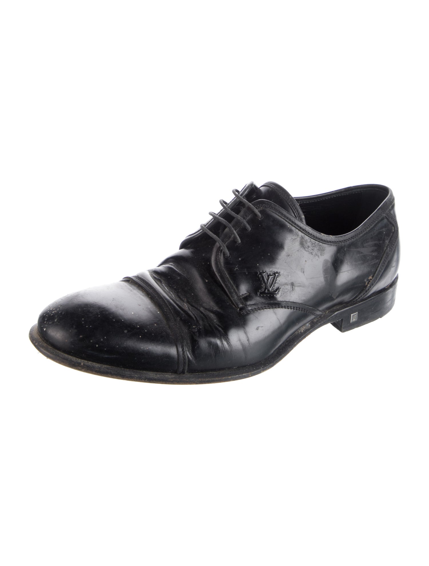 Louis Vuitton Leather Derby Shoes