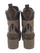 Louis Vuitton LV Monogram Combat Boots