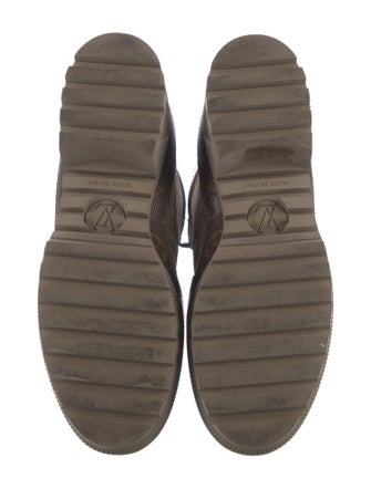 Louis Vuitton LV Monogram Combat Boots
