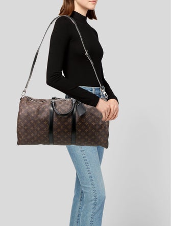 Louis Vuitton LV Monogram Keepall Bandouliere 55