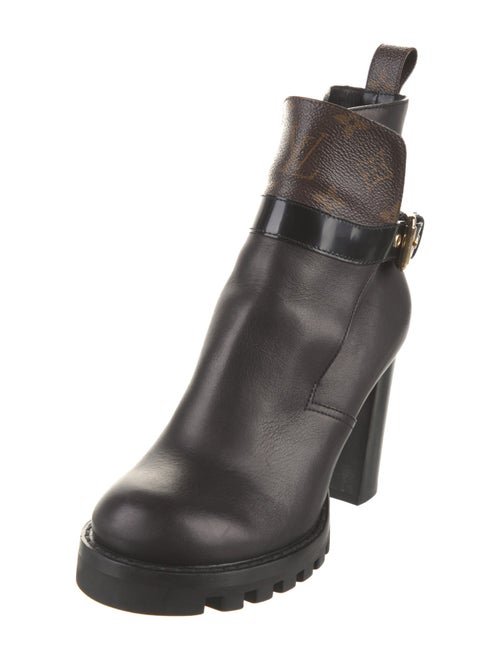 Louis Vuitton LV Monogram Leather Boots