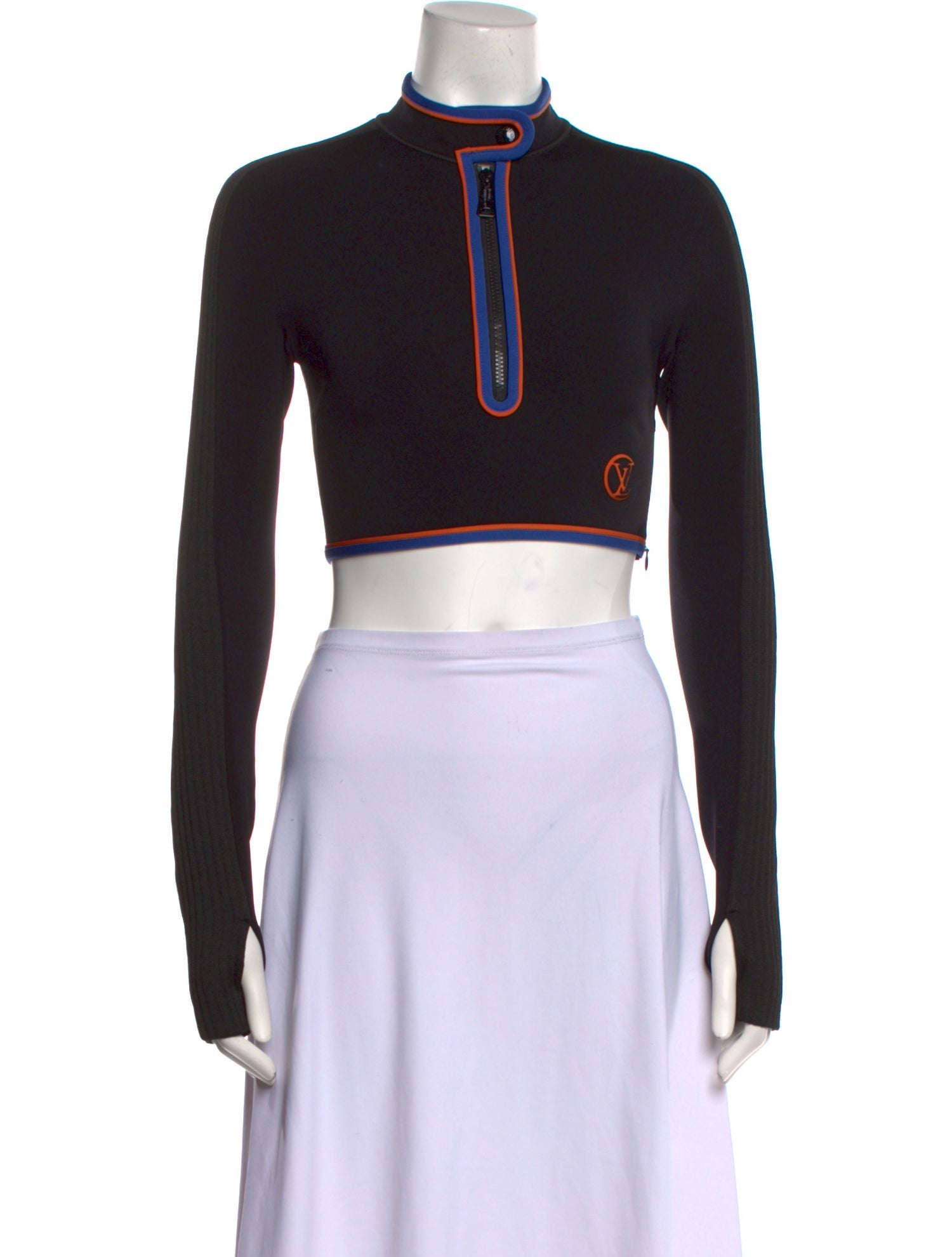 Louis Vuitton 2023 Mock Neck Crop Top w/ Tags