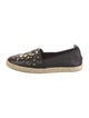 Louis Vuitton Leather Studded Accents Espadrilles