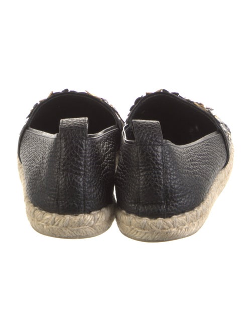 Louis Vuitton Leather Studded Accents Espadrilles