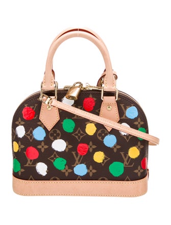 Louis Vuitton LV Monogram x Yayoi Kusama Monogram Painted Dots Alma BB 2023