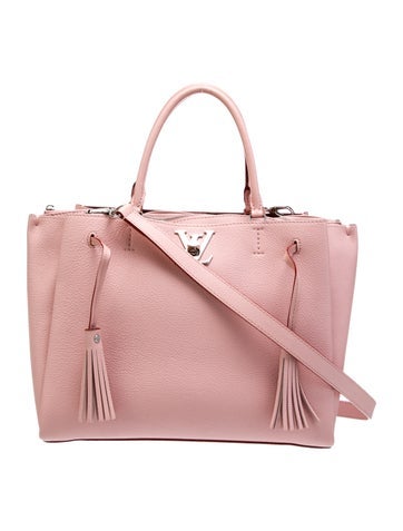 Louis Vuitton Handle Bags Leather Lockme Vintage