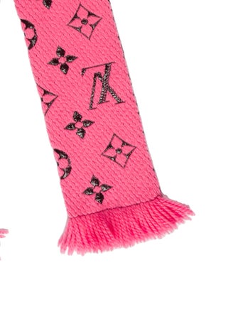 Louis Vuitton Logomania Shine Virgin Wool Scarf