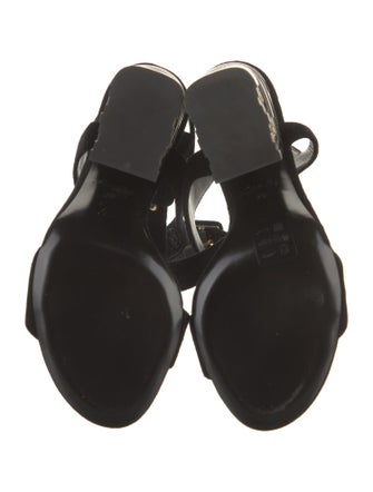 Louis Vuitton Velvet Sandals