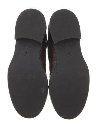 Louis Vuitton Printed Combat Boots