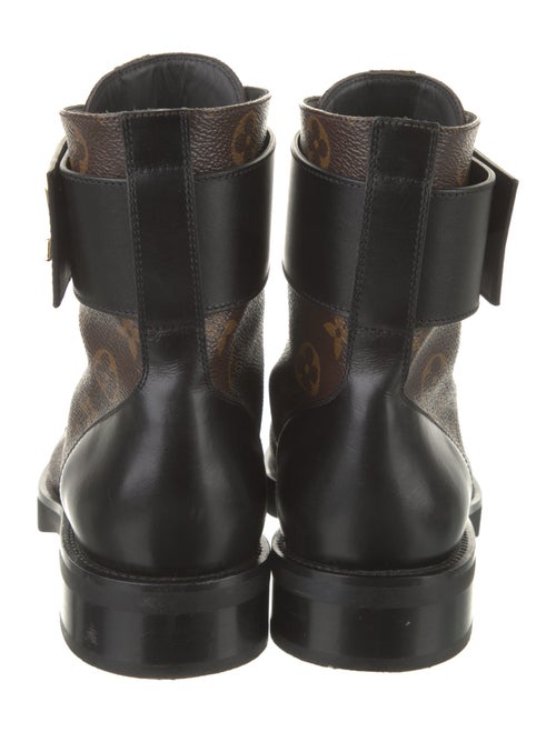 Louis Vuitton Printed Combat Boots