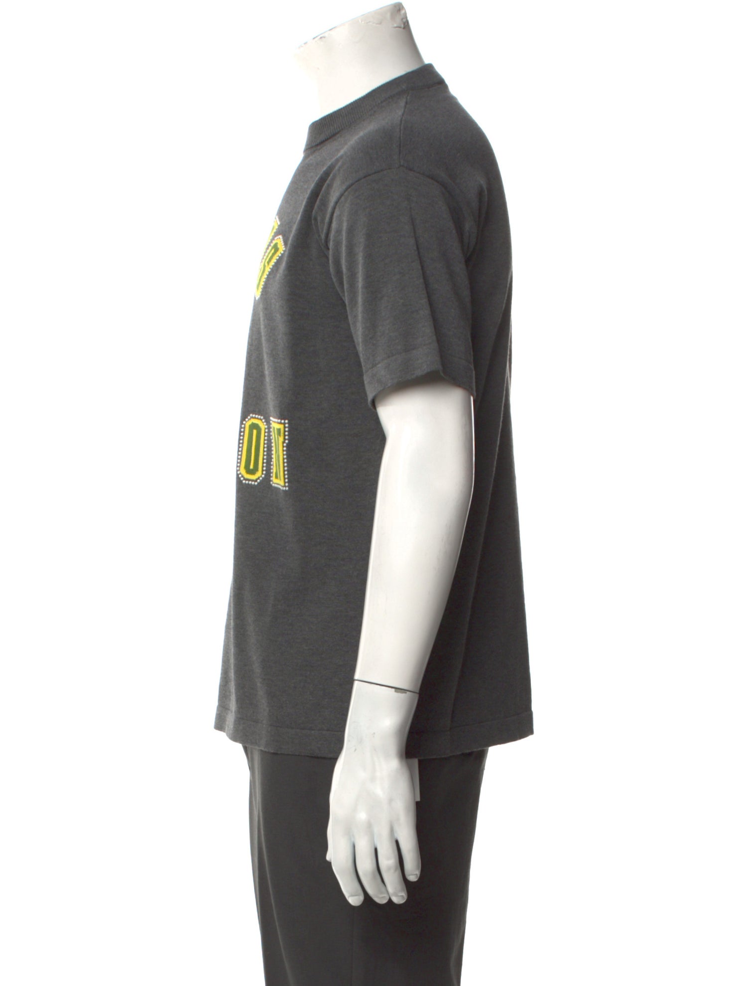 Louis Vuitton 2025 Faux Pearl Accents T-Shirt