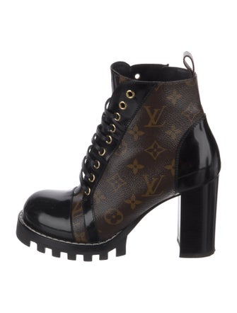 Louis Vuitton LV Monogram Combat Boots