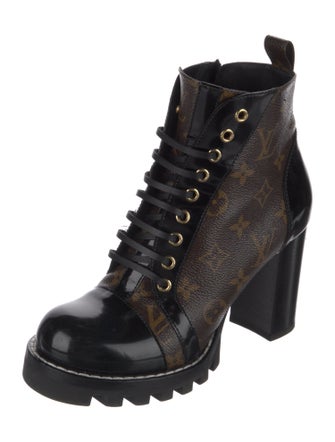 Louis Vuitton LV Monogram Combat Boots