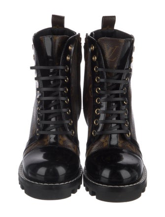 Louis Vuitton LV Monogram Combat Boots