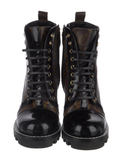 Louis Vuitton LV Monogram Combat Boots