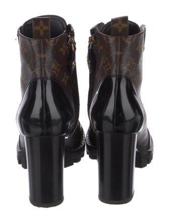 Louis Vuitton LV Monogram Combat Boots