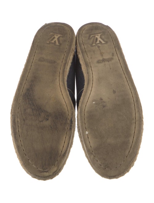 Louis Vuitton Signature Logo Denim Espadrilles