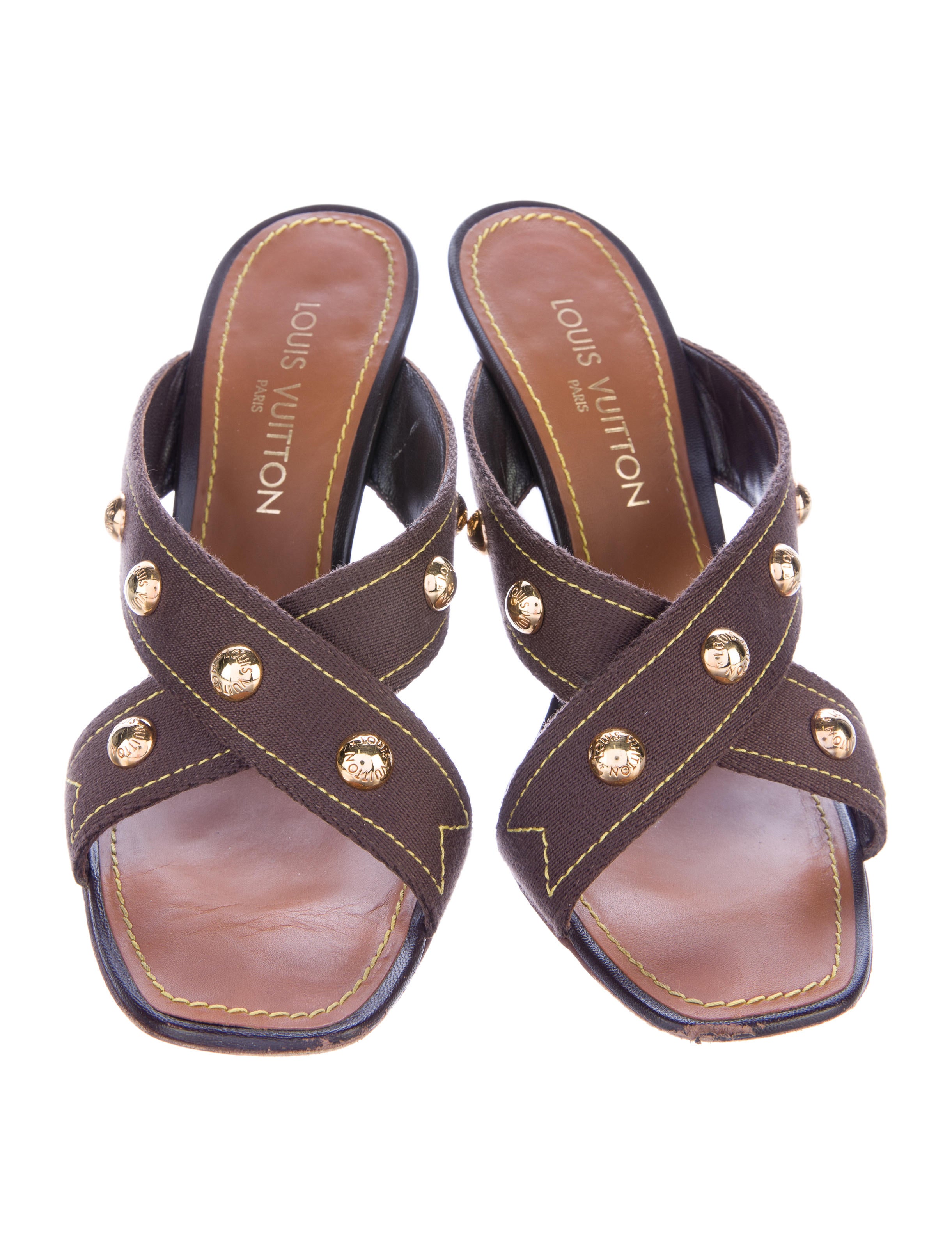 studded wedge sandals louis vuitton studded wedge sandals shoes lou106532 studded wedge sandals louis vuitton studded wedge sandals shoes lou106532