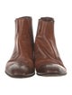Louis Vuitton Leather Lasercut Accents Chelsea Boots