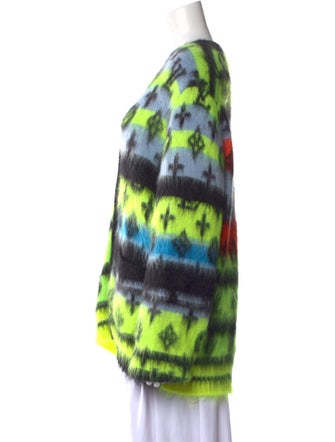 Louis Vuitton 2022 Monogram Pattern Cardigan