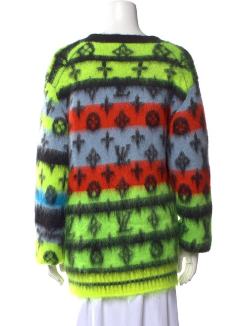 Louis Vuitton 2022 Monogram Pattern Cardigan