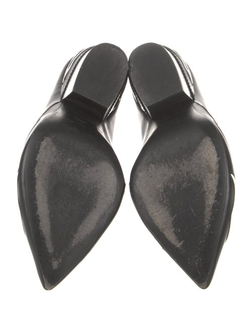 Louis Vuitton Leather Colorblock Pattern Mules