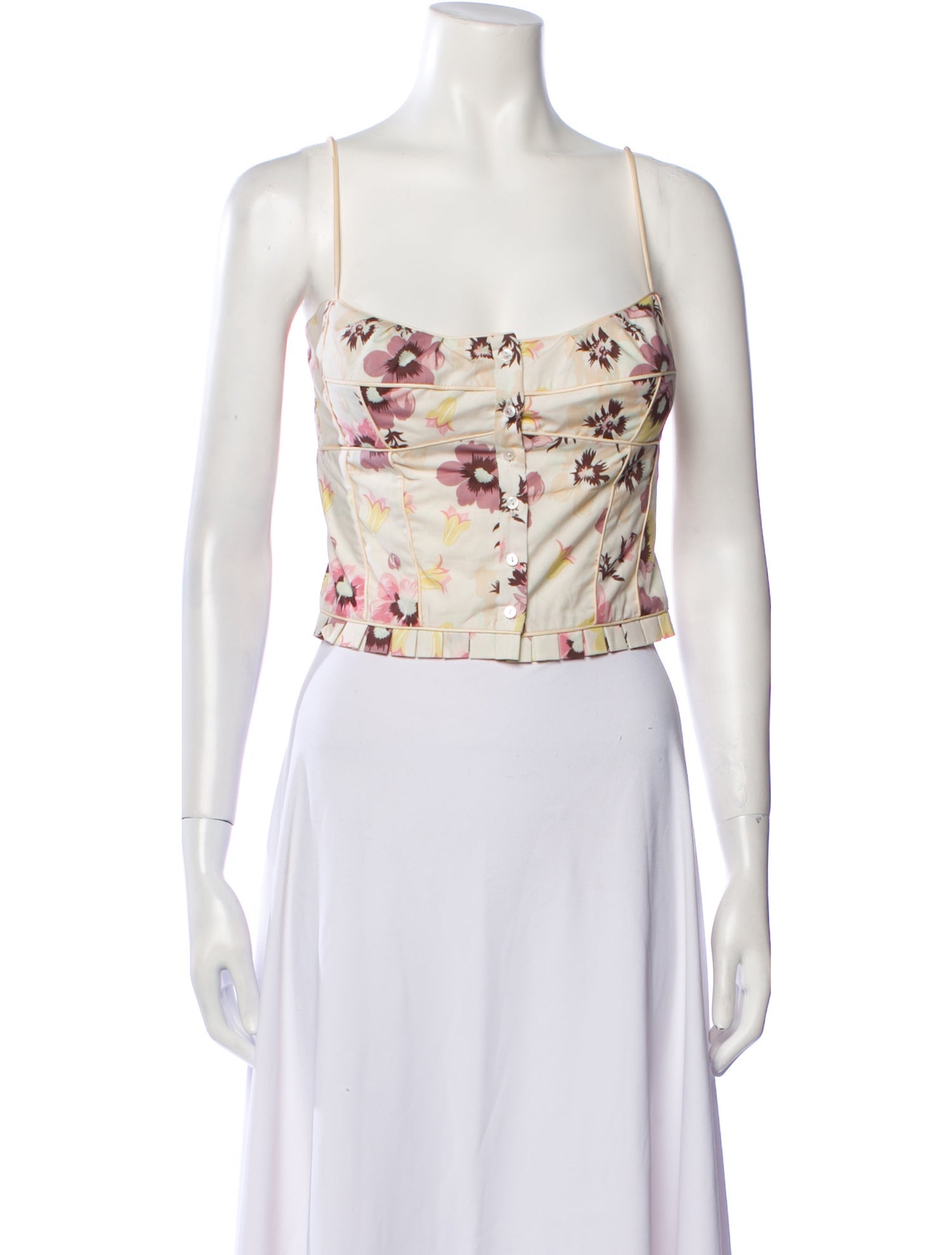 Louis Vuitton Vintage Late 1990's - Early 2000's Crop Top