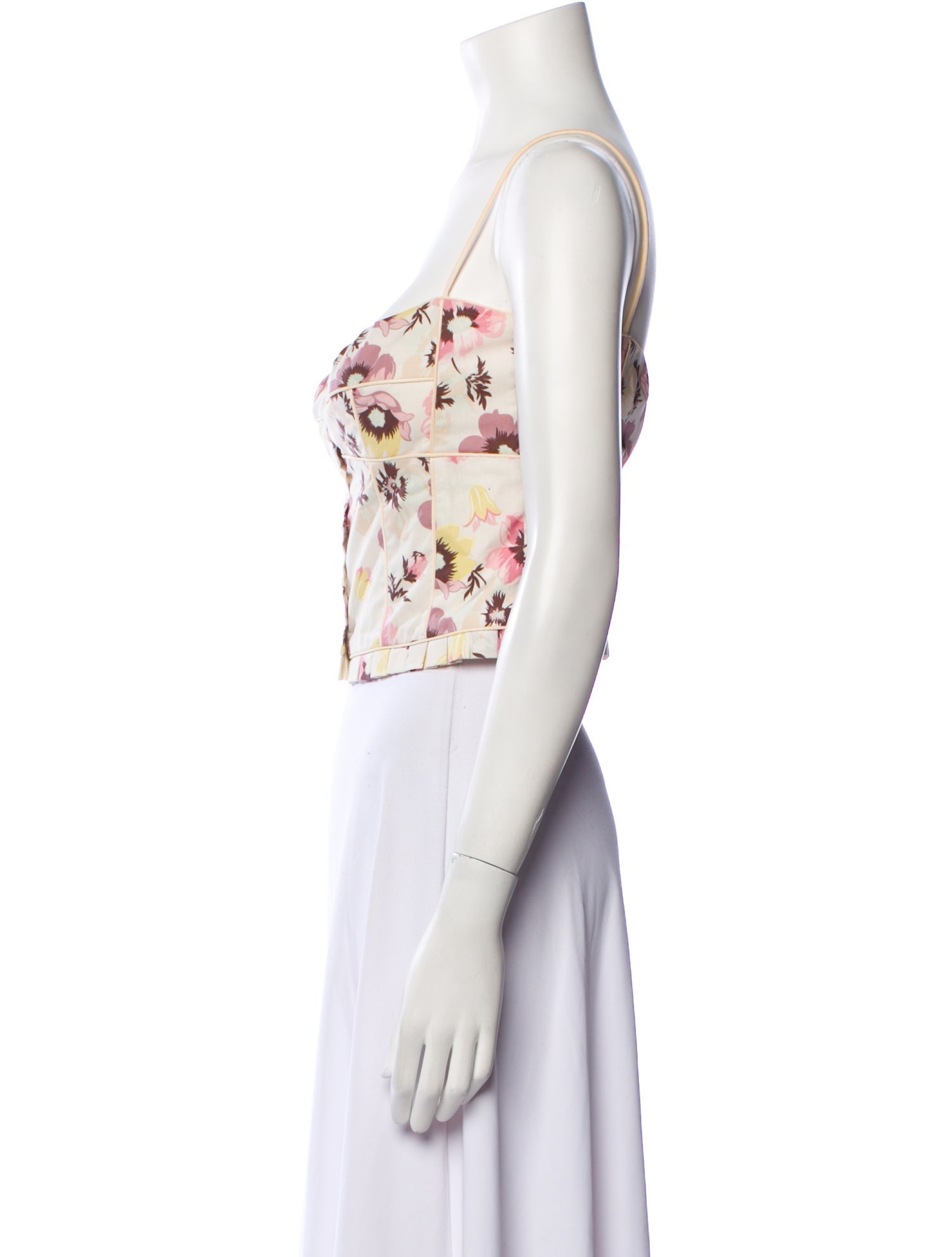 Louis Vuitton Vintage Late 1990's - Early 2000's Crop Top