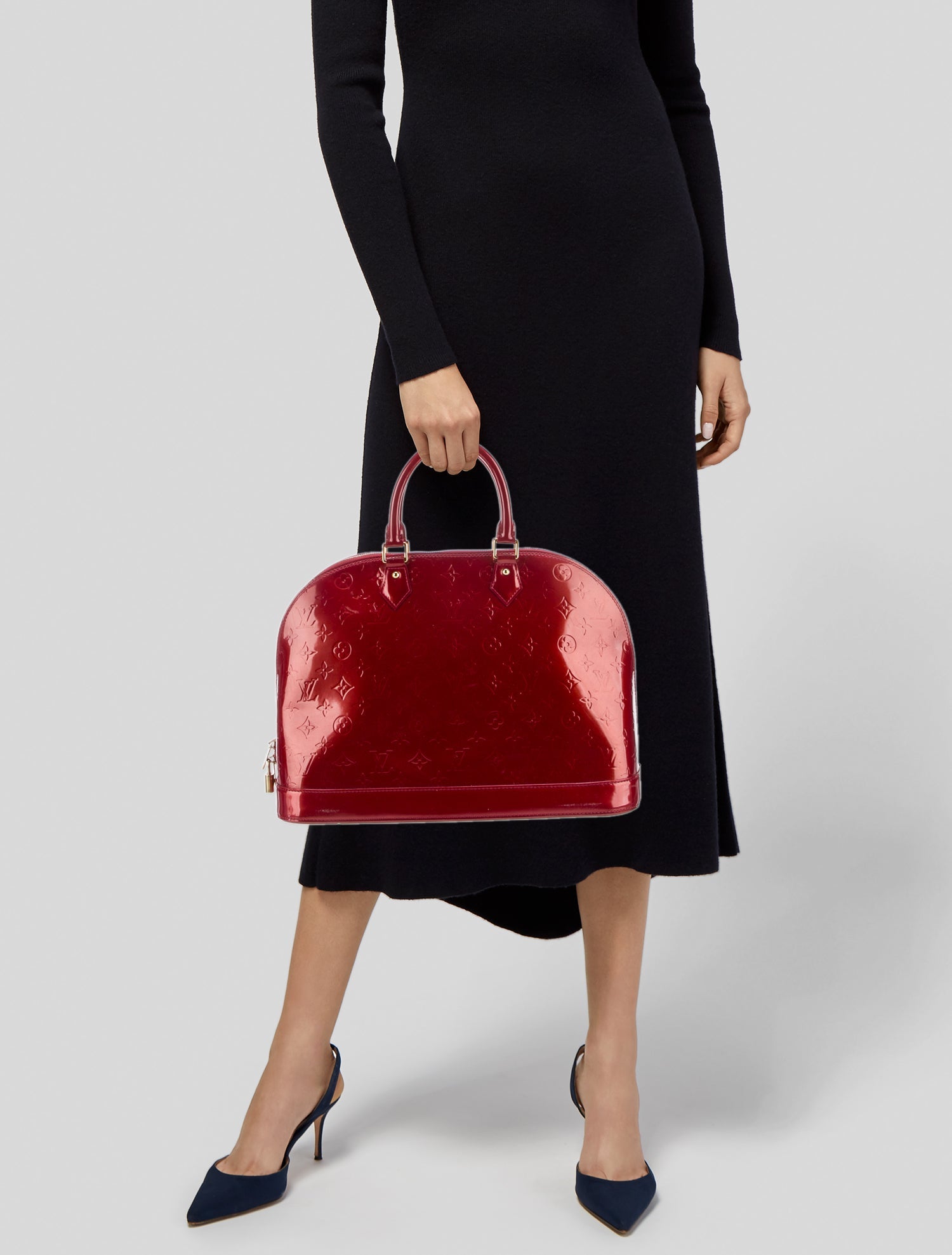 Louis Vuitton Vernis Monogram Alma GM