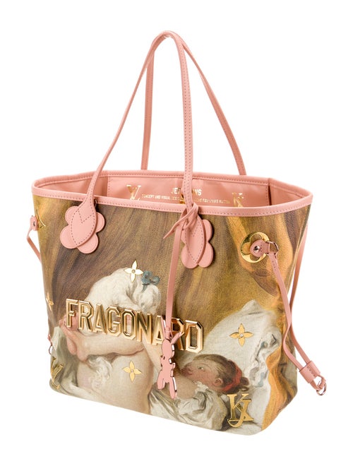 Louis Vuitton Coated Canvas Neverfull w/Pouch MM