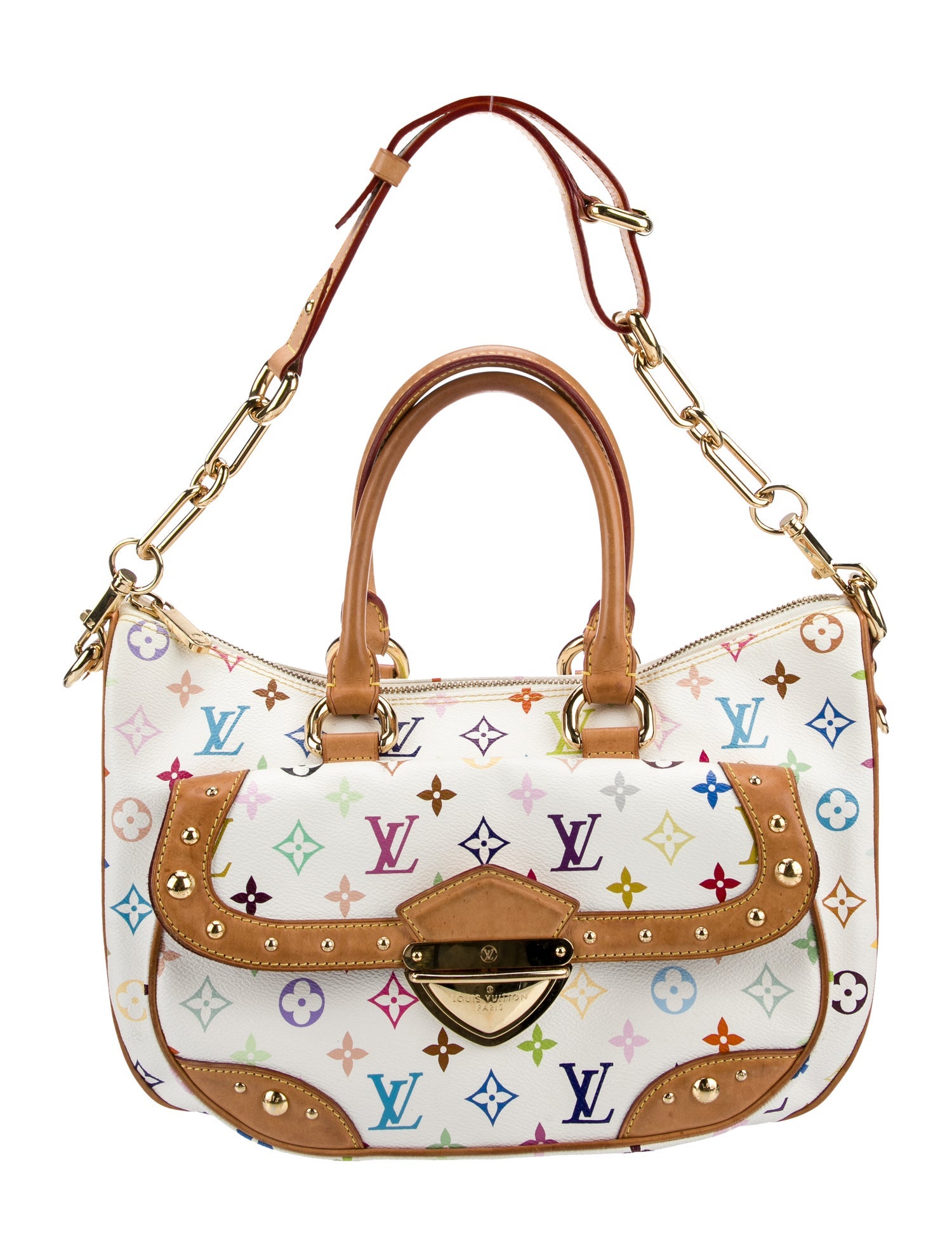 【希少】 LOUIS VUITTON Multicolore Monogram Rita Vintage Louis Vuitton Multicolore Monogram Rita Vintage - White