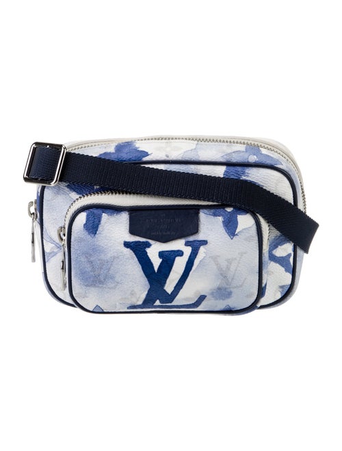 Louis Vuitton Coated Canvas Monogram Watercolor Outdoor Pouch