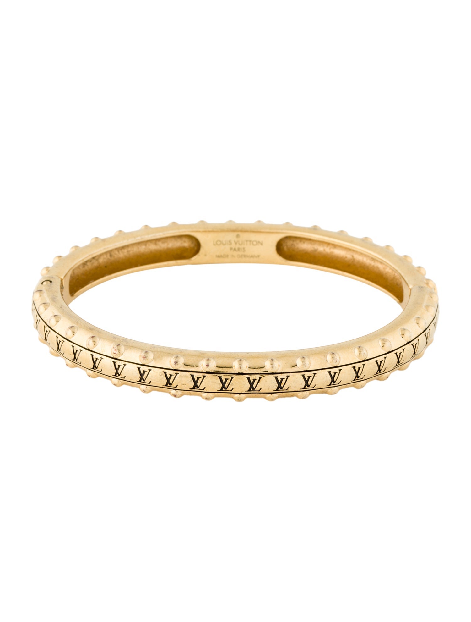 Louis Vuitton Must Have Studs Bangle Bracelet
