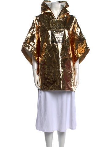Louis Vuitton Jackets Graphic Print Poncho XXL