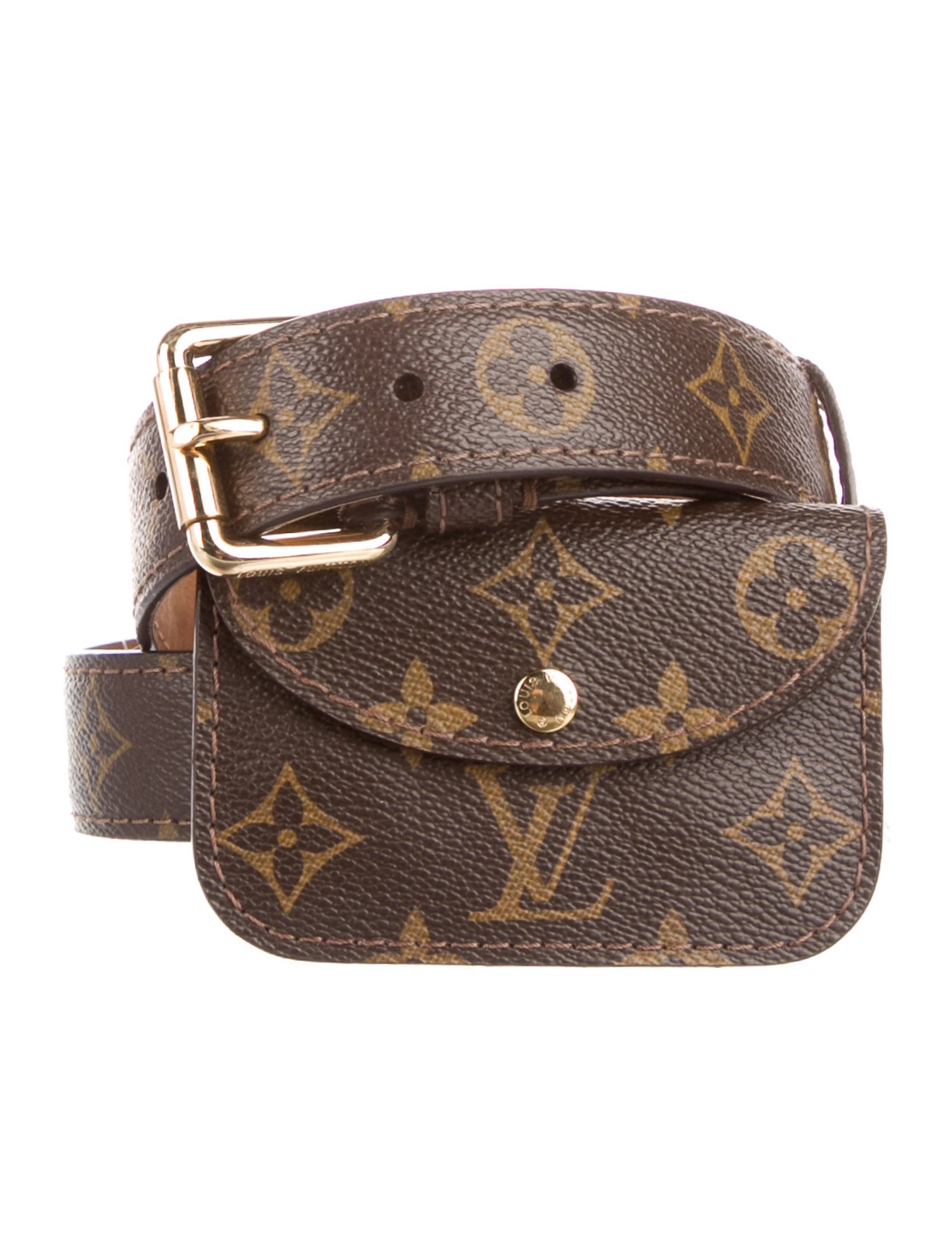 Louis Vuitton LV Monogram Ceinture Monogram Pochette Bum Bag Vintage
