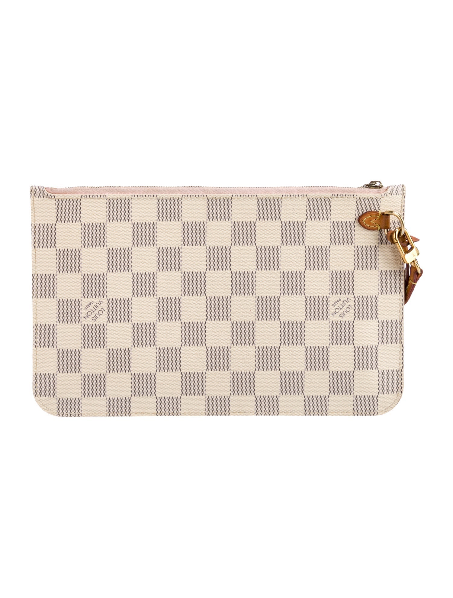 Louis Vuitton Damier Azur Neverfull Pouch