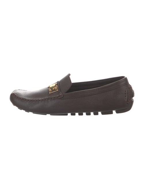Louis Vuitton LV Monogram Leather Loafers