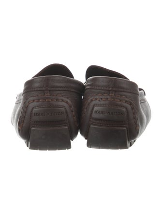 Louis Vuitton LV Monogram Leather Loafers