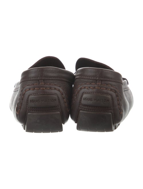 Louis Vuitton LV Monogram Leather Loafers