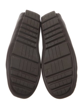 Louis Vuitton LV Monogram Leather Loafers