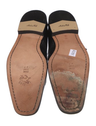 Louis Vuitton Leather Monk Straps